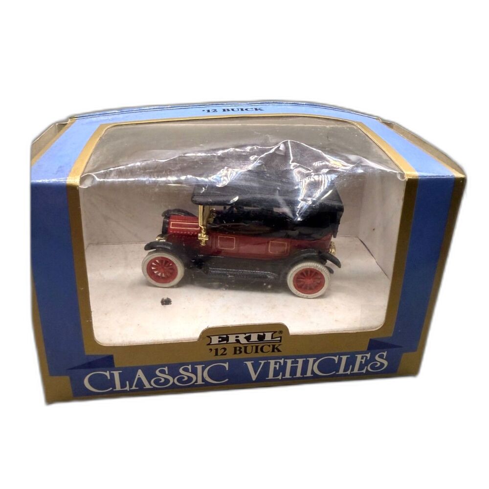 Vintage ERTL 1912 Buick 1:43 Diecast Classic Vehicles #2516 Original Box